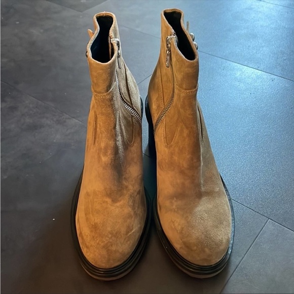 Rag & Bone Olive Tan Soren Suede Booties - Picture 4 of 7